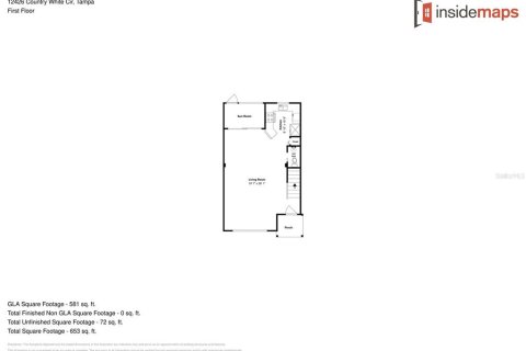 Adosado en venta en Tampa, Florida, 2 dormitorios, 116.31 m2 № 1518683 - foto 12