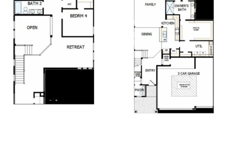 Планировка виллы или дома «House» 4 спальни в ЖК Middlebourne 50'