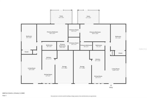 Commercial property in Orlando, Florida 4 bedrooms, 191.01 sq.m. № 2114164 - photo 3