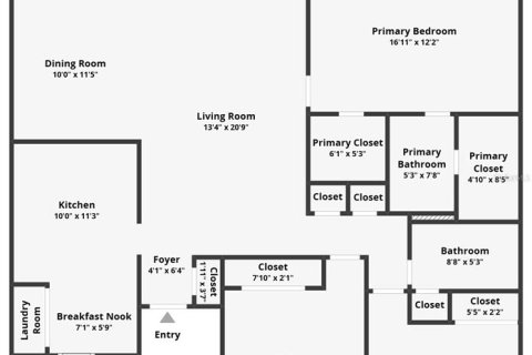 Copropriété à vendre à Winter Springs, Floride: 3 chambres, 132.39 m2 № 1571645 - photo 4