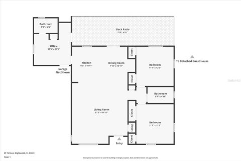 Commercial property in Englewood, Florida 4 bedrooms, 167.97 sq.m. № 2096610 - photo 3