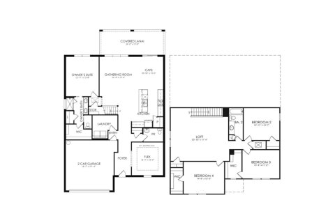 House floor plan «268SQM», 4 bedrooms in MAGNOLIA RANCH