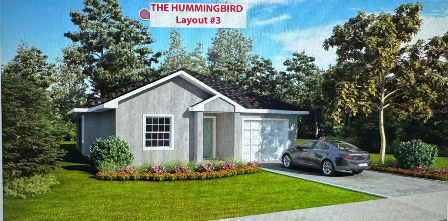House in Lakeland, Florida 2 bedrooms, 122.72 sq.m. № 1765628