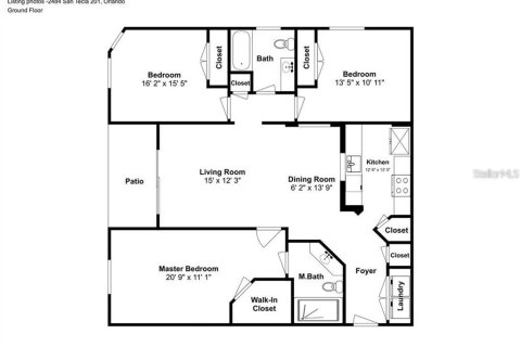 Appartement à louer à Orlando, Floride: 3 chambres, 115.85 m2 № 2306134 - photo 29