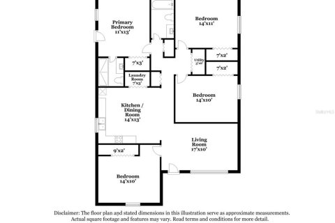 Casa en alquiler en Saint Petersburg, Florida, 4 dormitorios, 114.73 m2 № 1816076 - foto 16