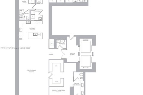 Купить кондоминиум в Майами, Флорида 3 спальни, 328.5м2, № 1865361 - фото 4