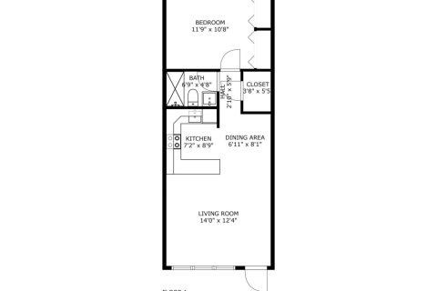 Condominio en venta en West Palm Beach, Florida, 1 dormitorio, 50.17 m2 № 1134934 - foto 1