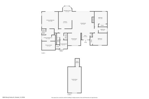 Купить виллу или дом в Овьедо, Флорида 5 комнат, 199.46м2, № 1575248 - фото 3