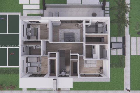 House in Miami, Florida 5 bedrooms, 133.59 sq.m. № 1984826 - photo 5