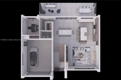 House in Miami, Florida 5 bedrooms, 133.59 sq.m. № 1984826 - photo 8