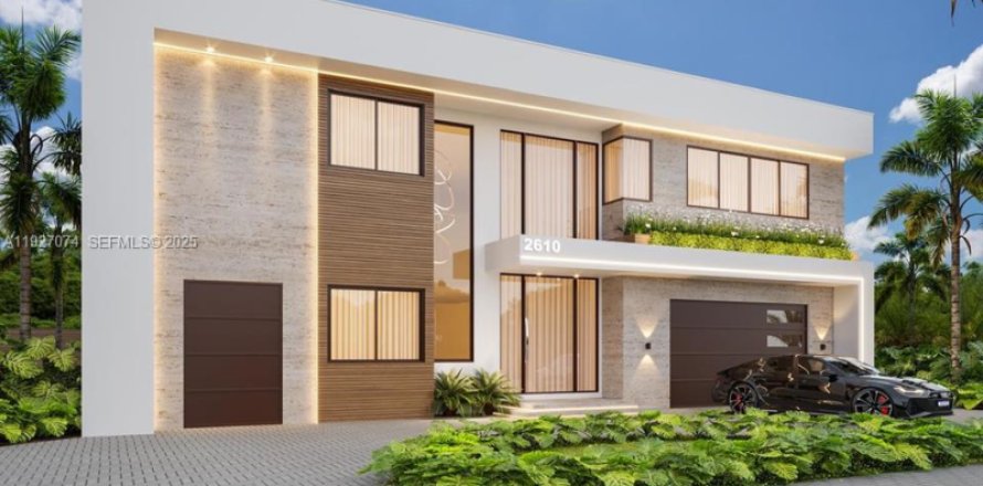 Дом в Лайтхаус-Пойнт, Флорида 5 спален № 1985976