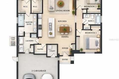 Villa ou maison à vendre à Winter Haven, Floride: 3 chambres, 137.87 m2 № 2406846 - photo 20