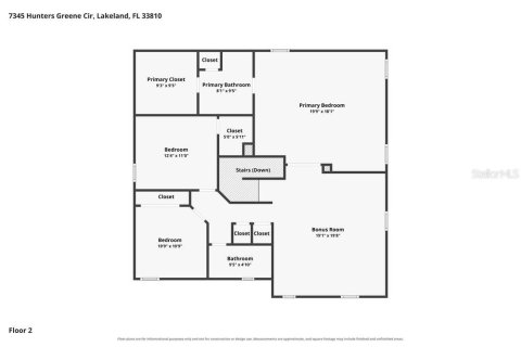 Villa ou maison à louer à Lakeland, Floride: 3 chambres, 255.39 m2 № 2413557 - photo 3
