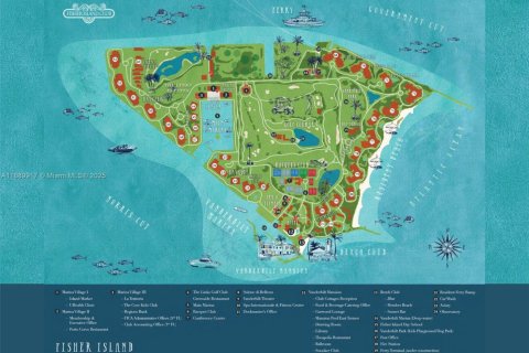House in Fisher Island, Florida 6 bedrooms, 743.68 sq.m. № 1945331 - photo 30