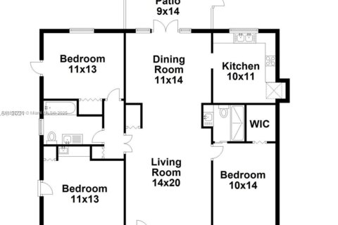 Villa ou maison à louer à Miami, Floride: 3 chambres, 122.63 m2 № 1963018 - photo 13