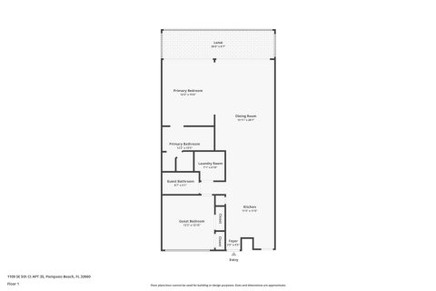 Condominio en venta en Pompano Beach, Florida, 2 dormitorios, 108.7 m2 № 978636 - foto 1