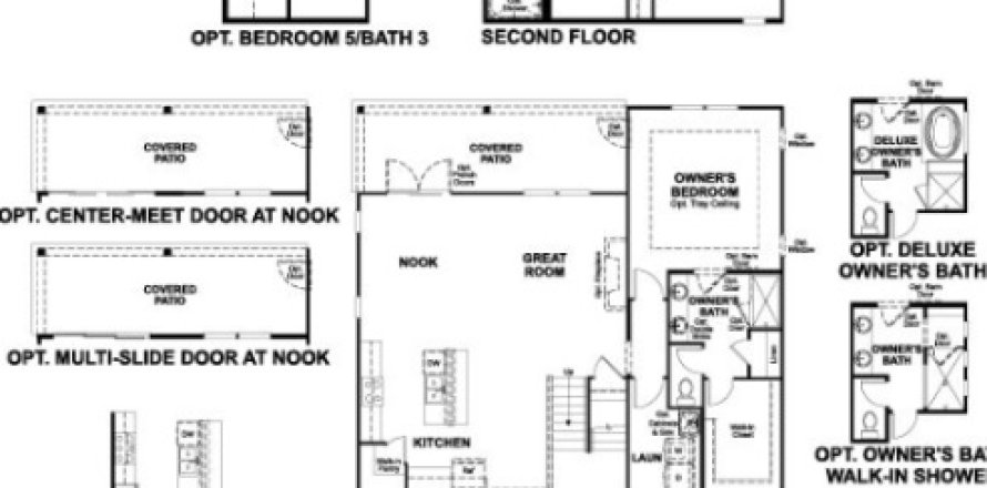 House in Beachwalk by Richmond American Homes in Palm Coast, Florida 4 bedrooms, 229 sq.m. № 616787