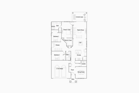 Townhouse floor plan «197SQM CHARLE», 3 bedrooms in SILVER LANDING