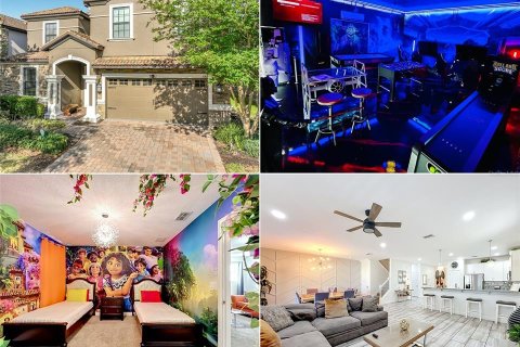 House in Davenport, Florida 8 bedrooms, 363.15 sq.m. № 2234596