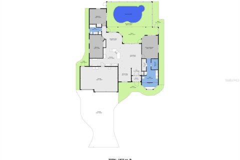 House in Rotonda, Florida 3 bedrooms, 198.63 sq.m. № 1904998 - photo 2