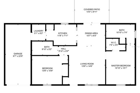 Villa ou maison à vendre à Ocala, Floride: 2 chambres, 91.42 m2 № 1900982 - photo 2
