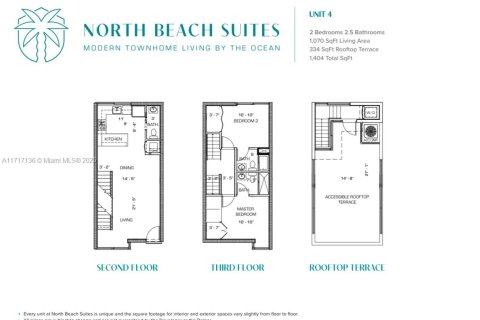 Townhouse in Miami Beach, Florida 2 bedrooms, 99.41 sq.m. № 1863822 - photo 9