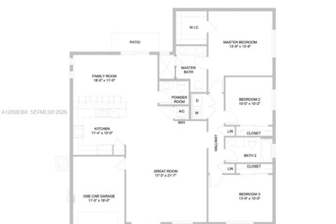 Casa en venta en Miami, Florida, 3 dormitorios, 154.5 m2 № 2170906 - foto 2