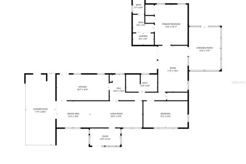 House in Starke, Florida 2 bedrooms, 166.11 sq.m. № 2231568 - photo 2