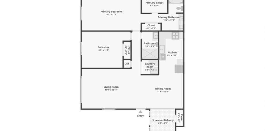 Casa en Boynton Beach, Florida 2 dormitorios, 115.01 m2 № 1217442