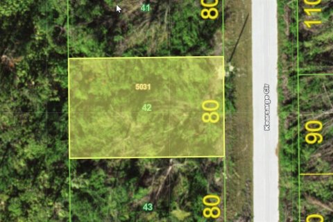 Land in Port Charlotte, Florida № 2212636