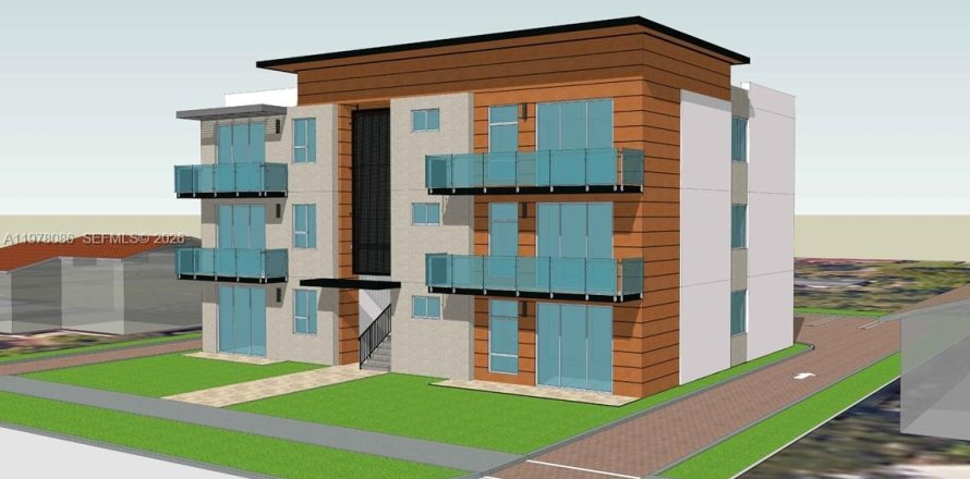 Коммерческая недвижимость в Норт-Майами, Флорида 180.42м2 № 2041867