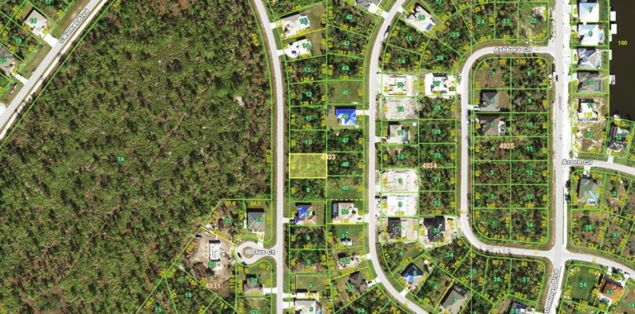 Terrain à Port Charlotte, Floride № 2238899