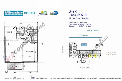 Copropriété à louer à Miami Beach, Floride: 1 chambre, 79.15 m2 № 2084254 - photo 16