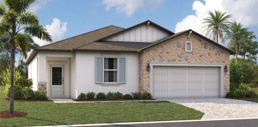 House in Palmetto, Florida 3 bedrooms, 196.21 sq.m. № 2151765