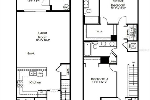 Adosado en venta en Kissimmee, Florida, 3 dormitorios, 163.69 m2 № 2123555 - foto 28