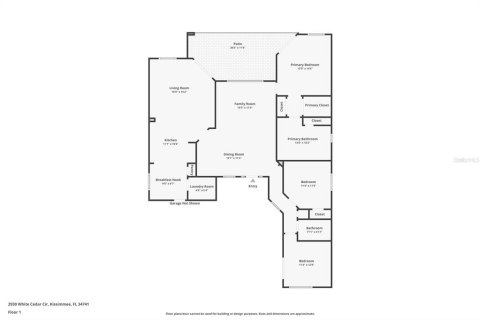Casa en venta en Kissimmee, Florida, 3 dormitorios, 165.55 m2 № 2157068 - foto 24