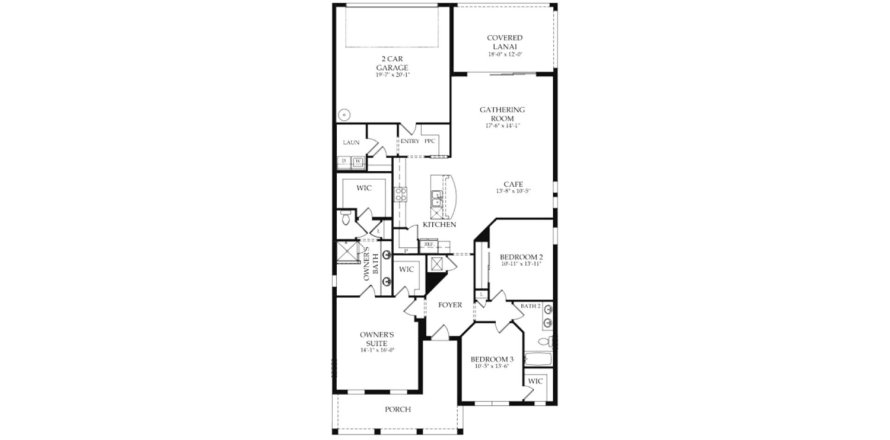 House in PARKSIDE AT BABCOCK RANCH in Punta Gorda, Florida 3 bedrooms, 183 sq.m. № 39732