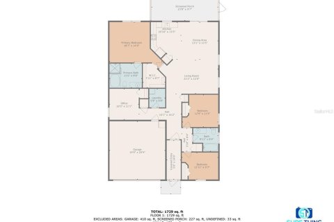 Villa ou maison à vendre à Daytona Beach, Floride: 3 chambres, 165.64 m2 № 1815045 - photo 4