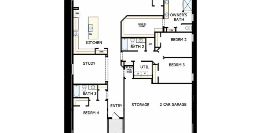 House in Carmela in San Antonio, Florida 4 bedrooms, 236 sq.m. № 411658