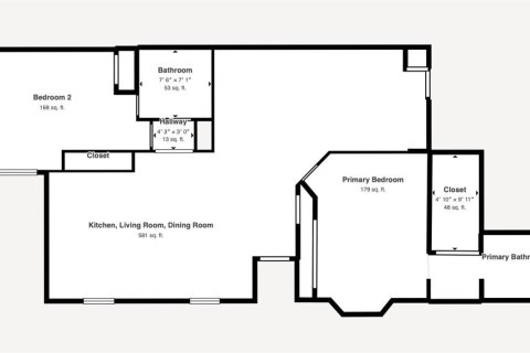 House in Daytona Beach, Florida 2 bedrooms, 135.08 sq.m. № 2419705 - photo 29