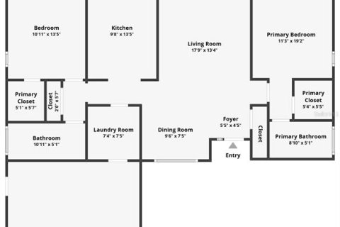 House in Bradenton, Florida 3 bedrooms, 134.99 sq.m. № 1845421 - photo 26