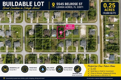 Land in Lehigh Acres, Florida № 2218179