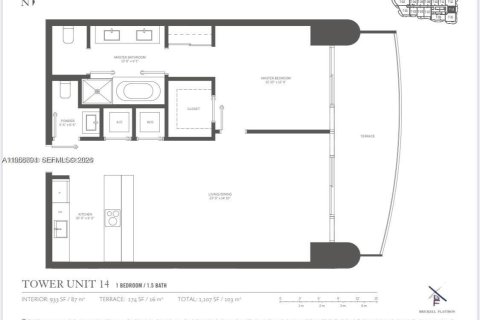 Condo in Miami, Florida, 1 bedroom  № 2017584 - photo 10