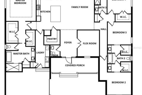 Купить виллу или дом в Бруксвилл, Флорида 12 комнат, 289.76м2, № 1813318 - фото 3