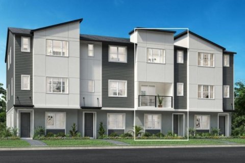 Townhouse in Orlando, Florida 3 bedrooms, 189.24 sq.m. № 2363194