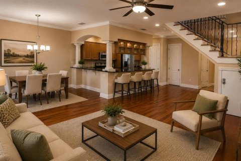 Townhouse in Tampa, Florida 3 bedrooms, 208.84 sq.m. № 2206973 - photo 7