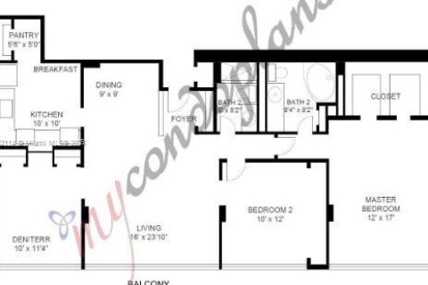 Condo in Hallandale Beach, Florida, 3 bedrooms  № 1890793 - photo 23