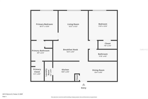 Condominio en alquiler en Tampa, Florida, 2 dormitorios, 100.33 m2 № 1906484 - foto 21