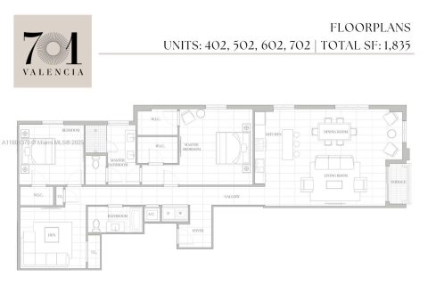 Condominio en alquiler en Coral Gables, Florida, 2 dormitorios, 170.48 m2 № 1939999 - foto 18