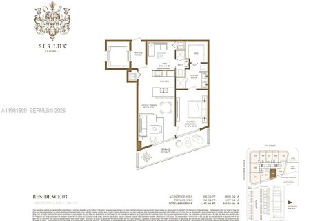 Condominio en venta en Miami, Florida, 1 dormitorio, 77.85 m2 № 2043052 - foto 26